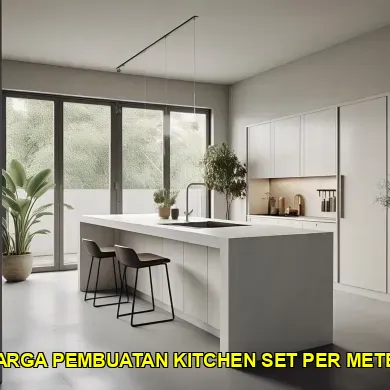 Rincian Harga Pembuatan Kitchen Set Per Meter yang Perlu Diketahui